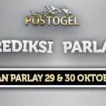 Prediksi Parlay Jitu 29 dan 30 Oktober 2022