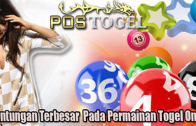 Keuntungan Terbesar Pada Permainan Togel Online