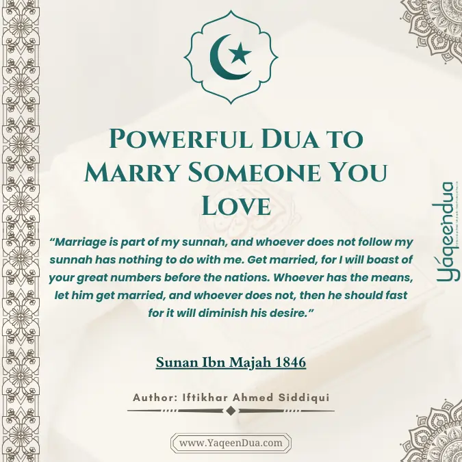 Powerful Dua to Marry Someone You Love