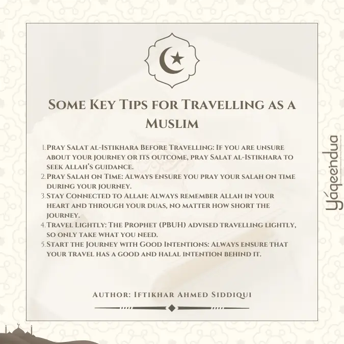 Some Key Tips for Travelling as a Muslim